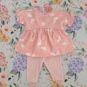 Carter’s Baby Girl 3 month Easter Spring Outfit